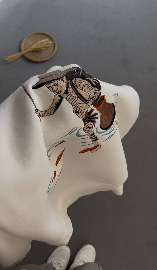 Sweat-shirt à capuche - Le pêcheur