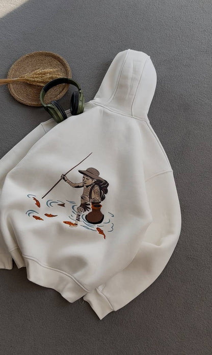 Sweat-shirt à capuche - Le pêcheur